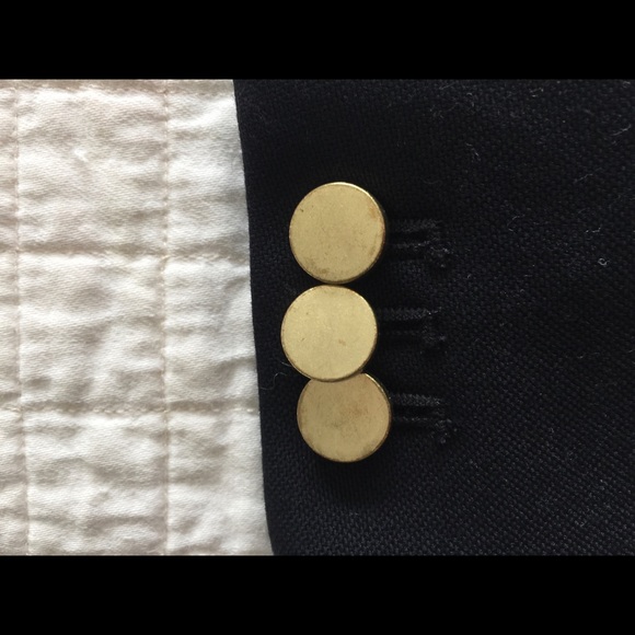 NWT JCrew navy blue Italian wool Dover blazer - Picture 9 of 13